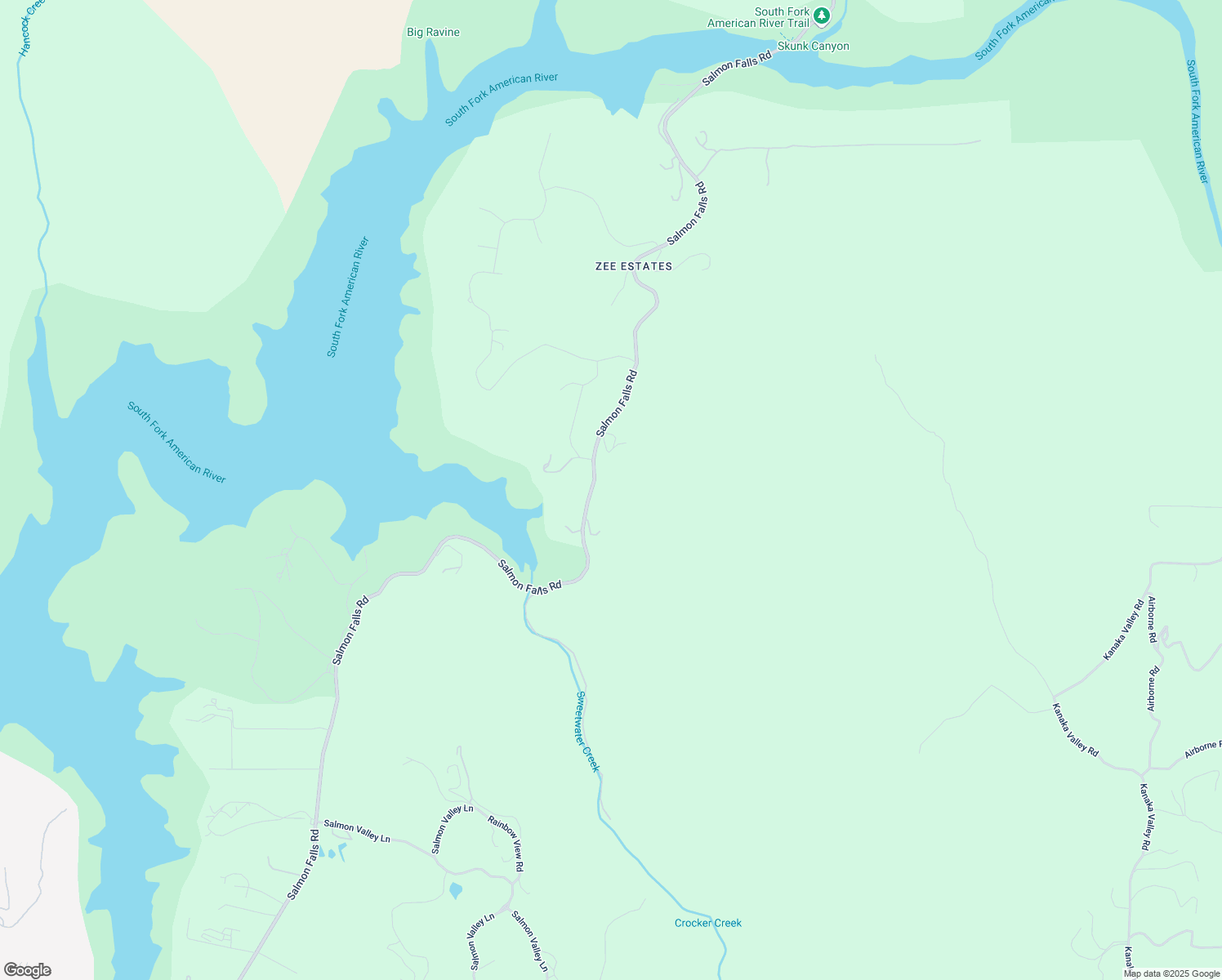map of restaurants, bars, coffee shops, grocery stores, and more near 441 Salmon Falls Road in El Dorado Hills