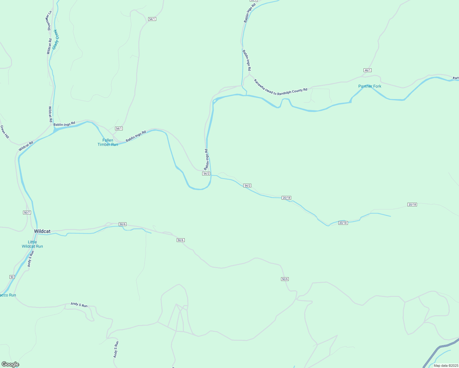 map of restaurants, bars, coffee shops, grocery stores, and more near Kanawha River Road in Ireland