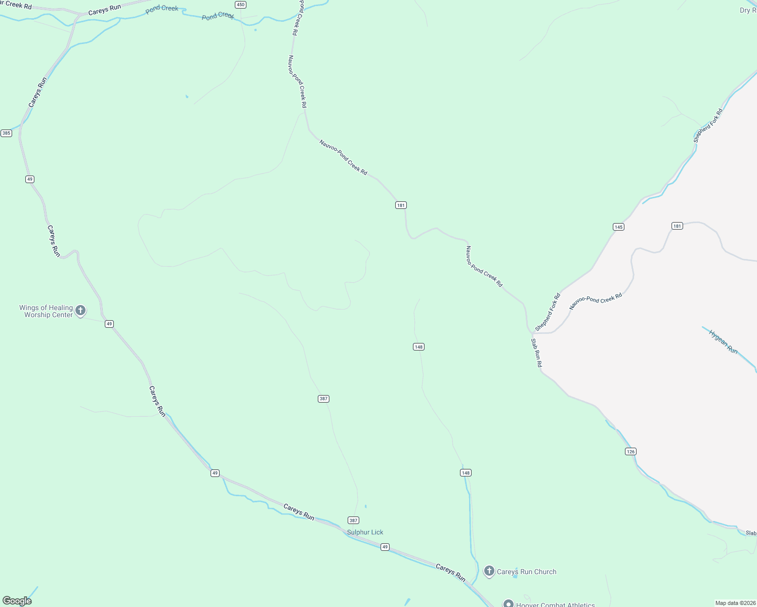 map of restaurants, bars, coffee shops, grocery stores, and more near 1283 Bellamy Road in West Portsmouth
