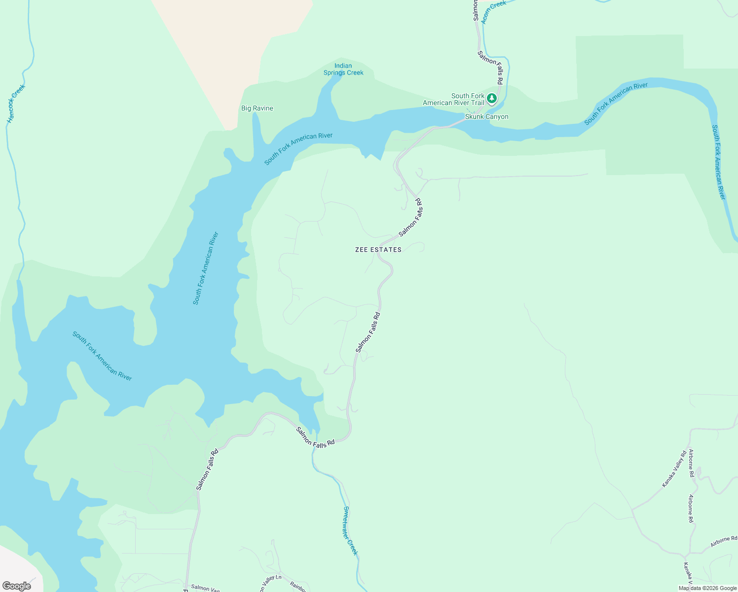 map of restaurants, bars, coffee shops, grocery stores, and more near 1641 Hidden Bridge Road in El Dorado Hills
