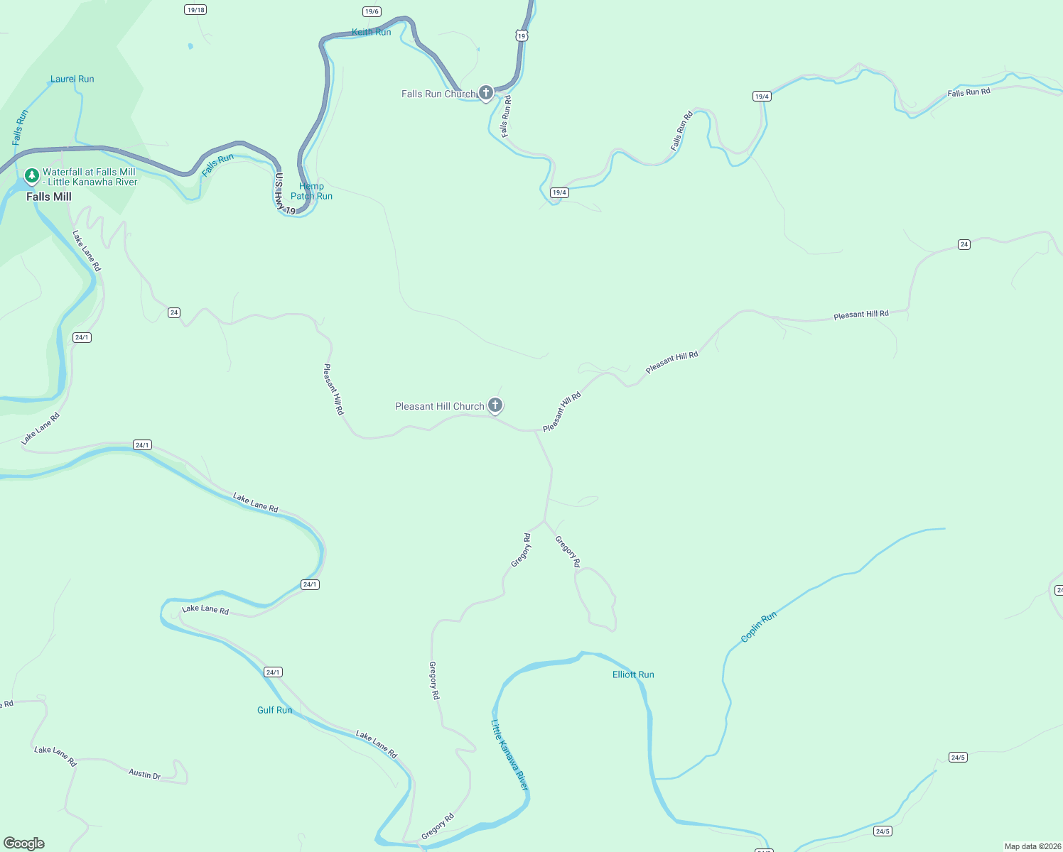 map of restaurants, bars, coffee shops, grocery stores, and more near 2657 Pleasant Hill Road in Ireland