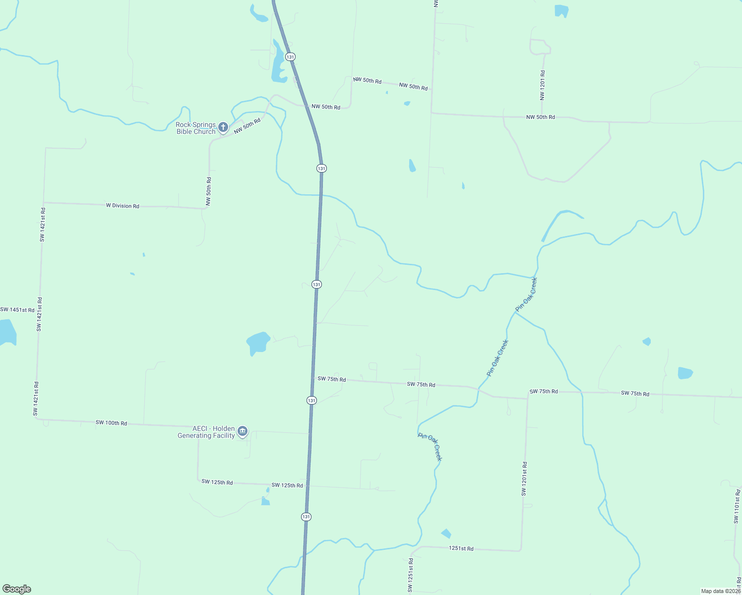 map of restaurants, bars, coffee shops, grocery stores, and more near 1266 Southwest 50th Road in Holden