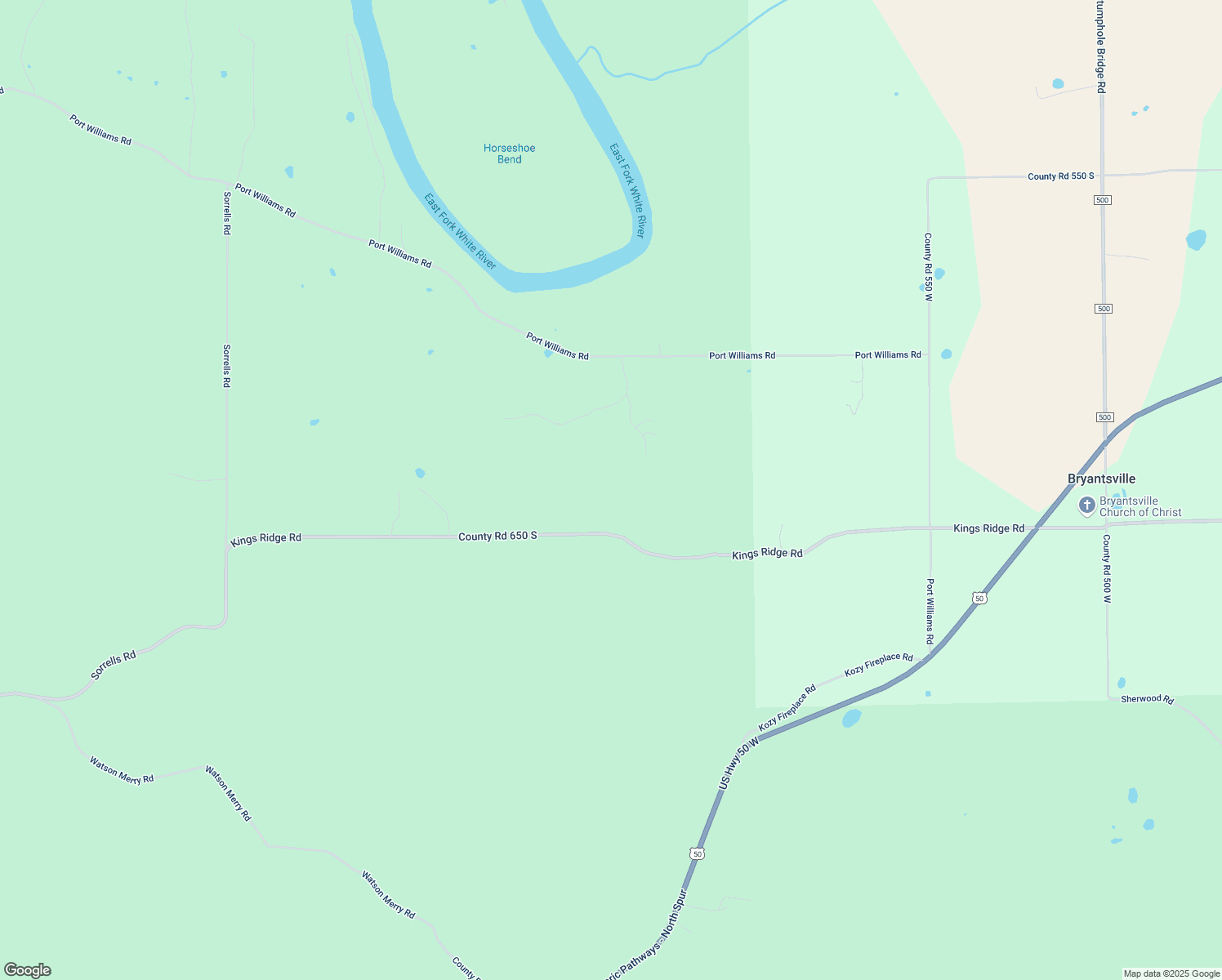 map of restaurants, bars, coffee shops, grocery stores, and more near 4311 Kings Ridge Road in Mitchell