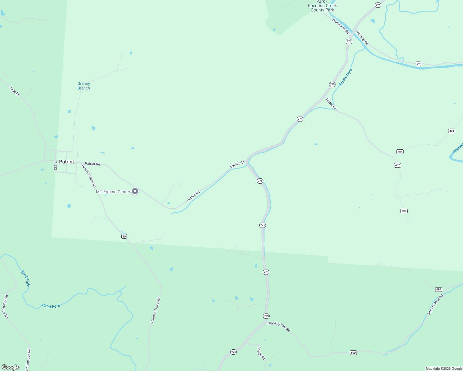 map of restaurants, bars, coffee shops, grocery stores, and more near 3538 Ohio 775 in Gallipolis