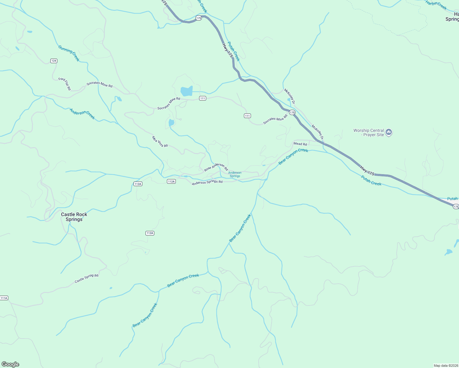 map of restaurants, bars, coffee shops, grocery stores, and more near 11541 Anderson Springs Road in Middletown