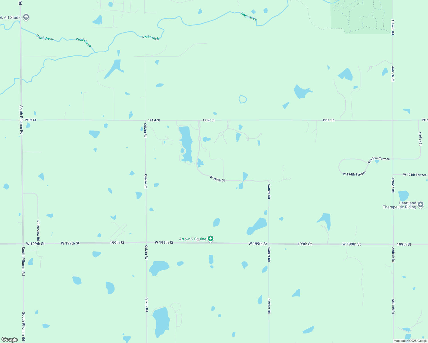 map of restaurants, bars, coffee shops, grocery stores, and more near 11050 West 195th Street in Bucyrus