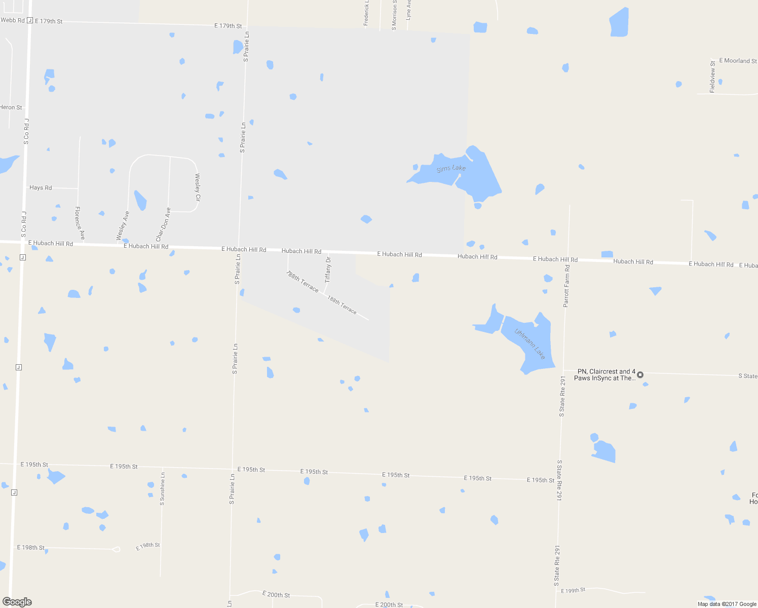 map of restaurants, bars, coffee shops, grocery stores, and more near 1265 188th Terrace in Pleasant Hill