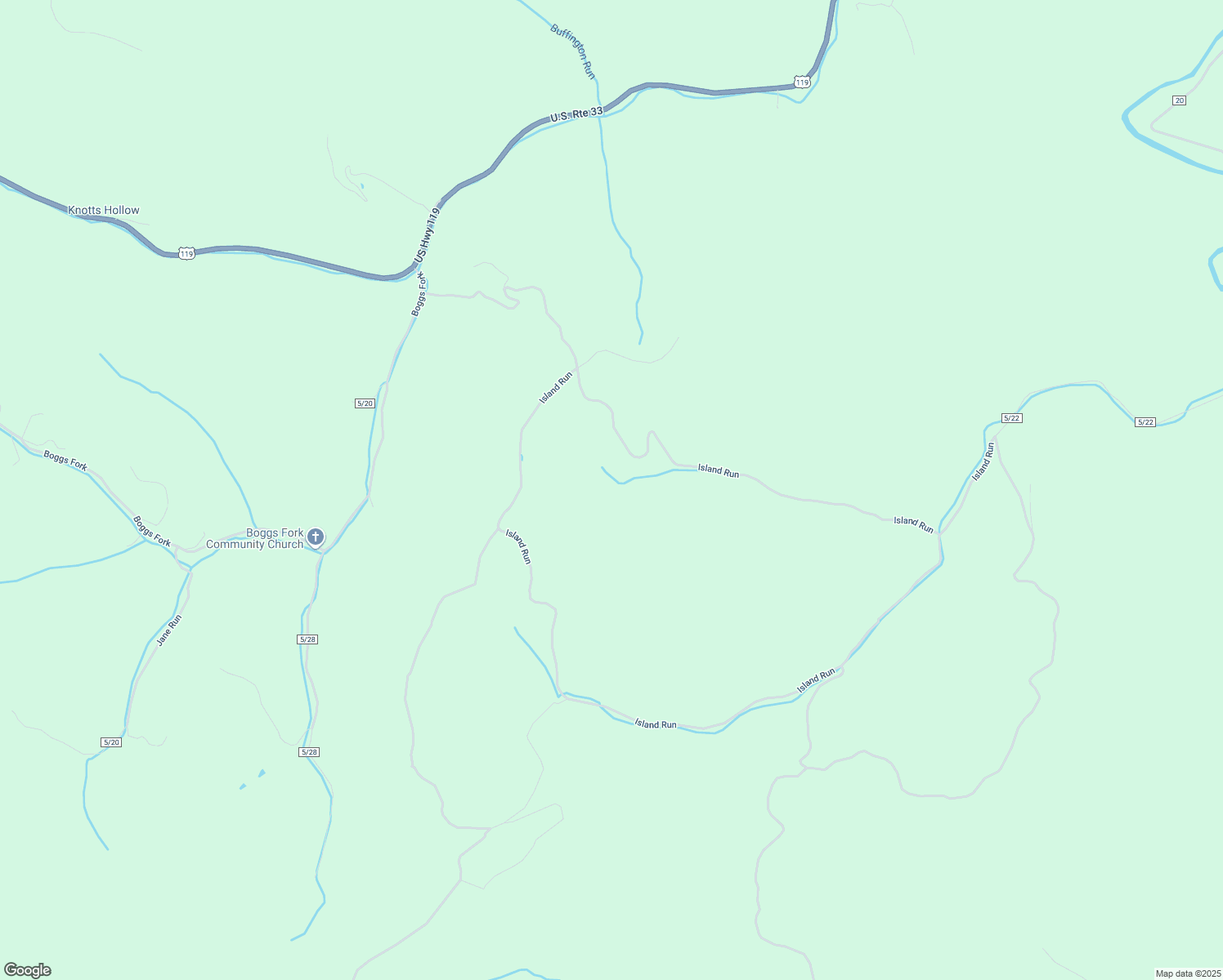 map of restaurants, bars, coffee shops, grocery stores, and more near 2026 Island Run in Spencer