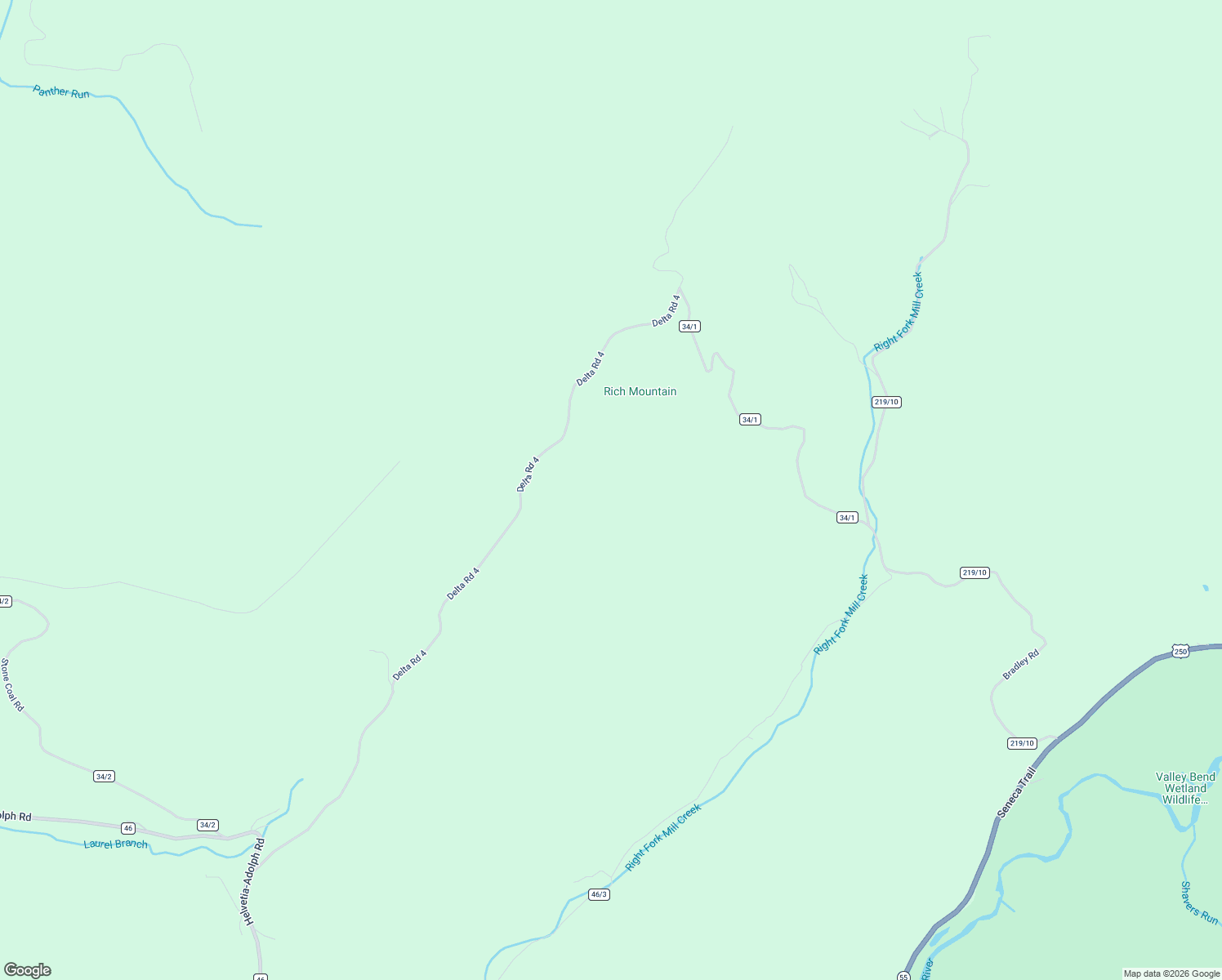 map of restaurants, bars, coffee shops, grocery stores, and more near Delta Road 4 in Mill Creek