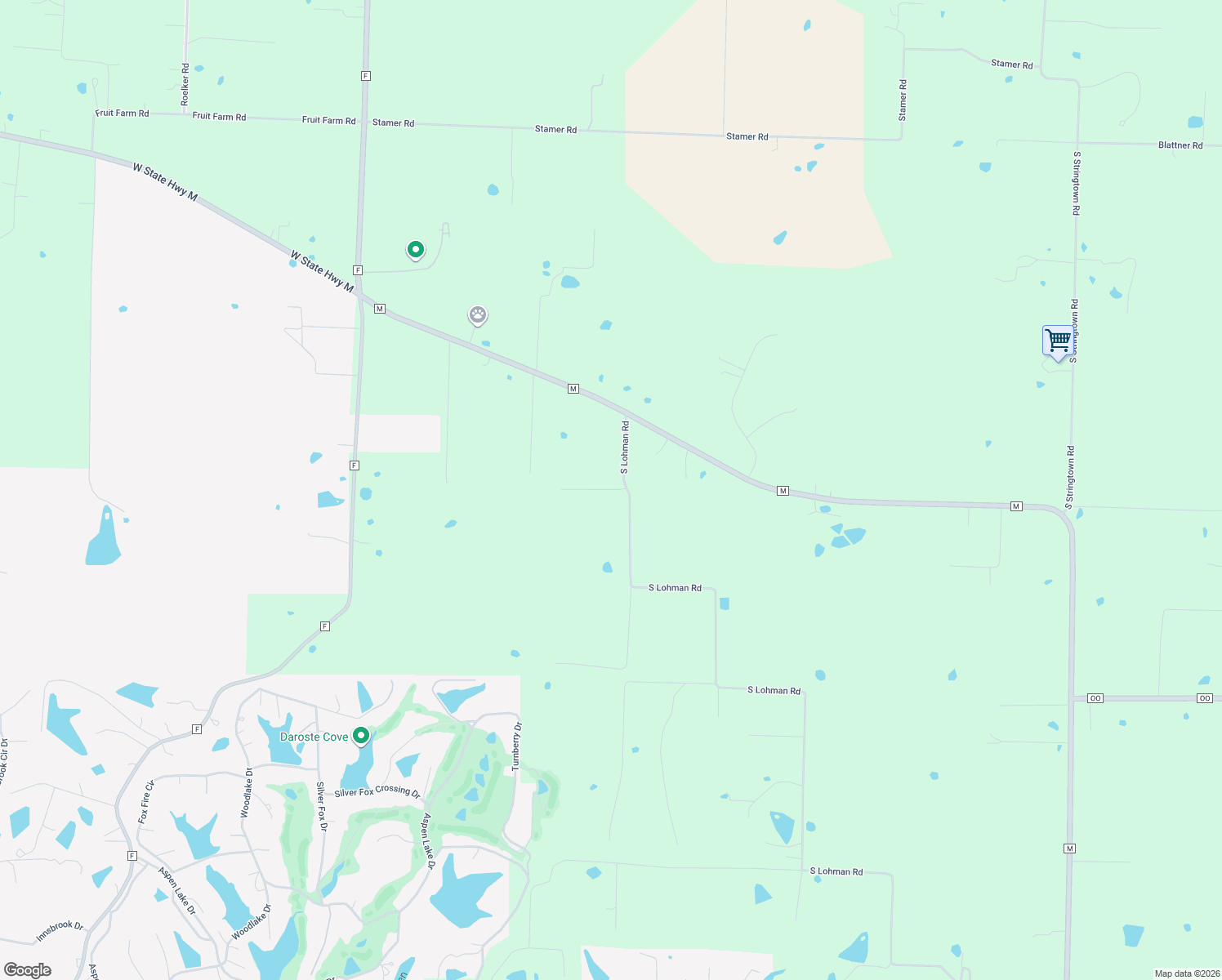map of restaurants, bars, coffee shops, grocery stores, and more near 13225 Talley Drive in Wright City
