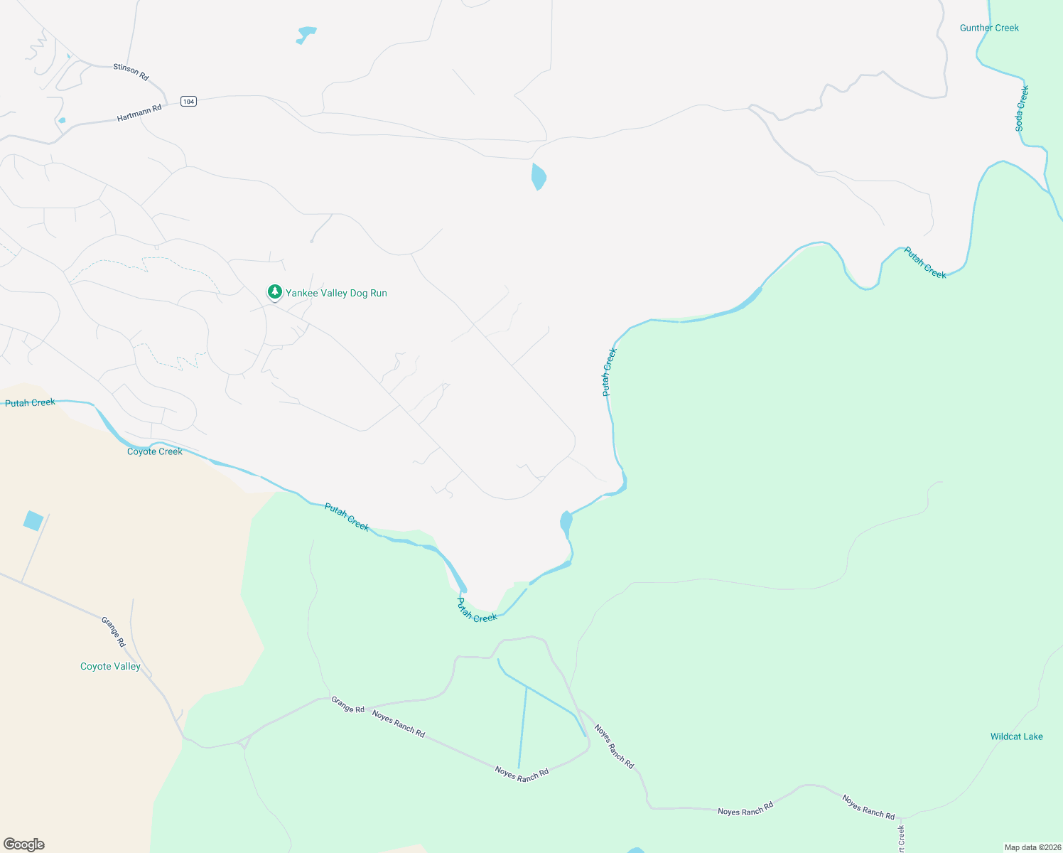 map of restaurants, bars, coffee shops, grocery stores, and more near 21846 Yankee Valley Road in Hidden Valley Lake