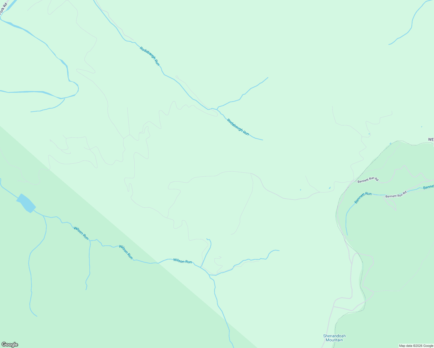 map of restaurants, bars, coffee shops, grocery stores, and more near Benett's Run Road in Moorefield