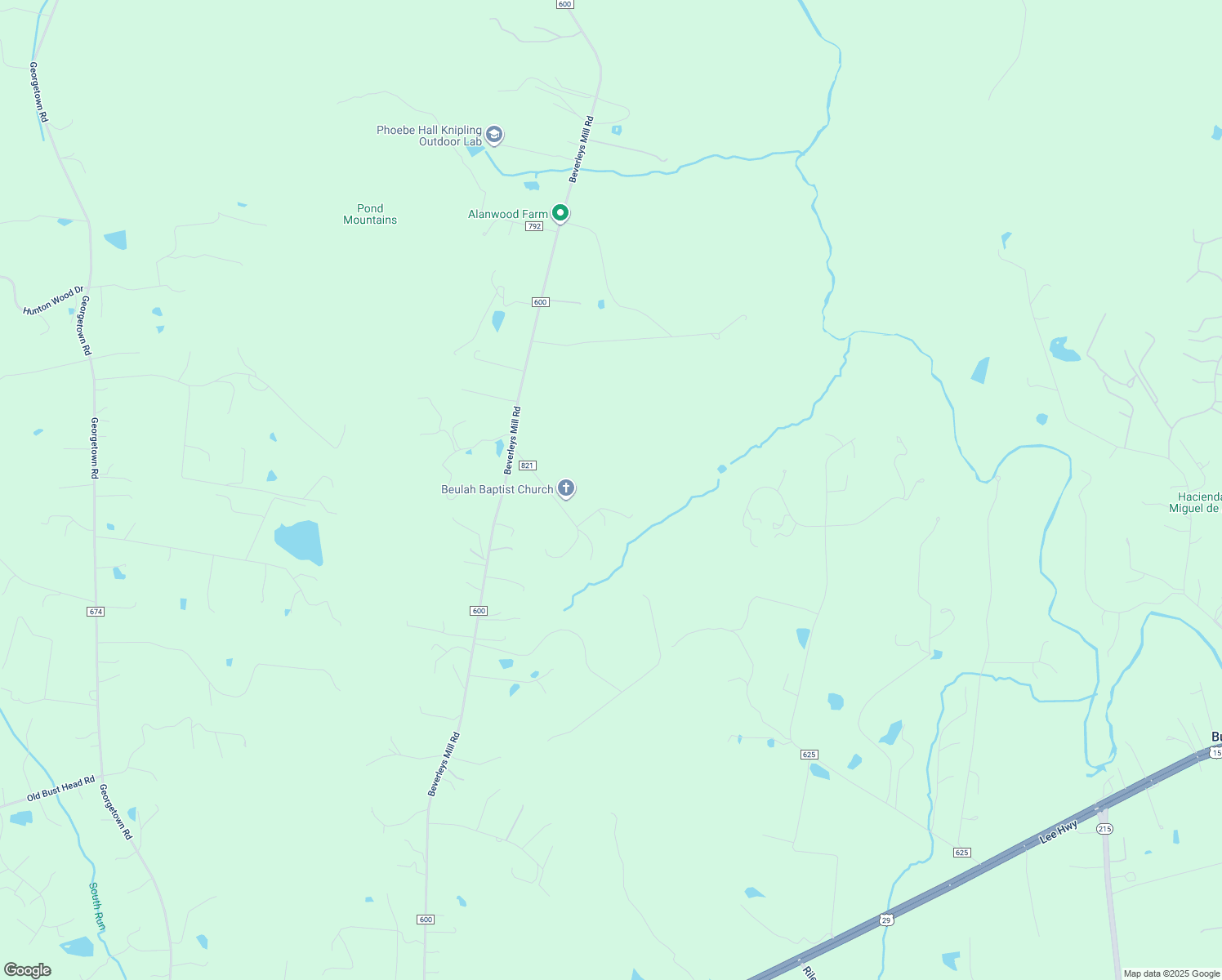 map of restaurants, bars, coffee shops, grocery stores, and more near 6067 Pilgrims Rest Road in Broad Run