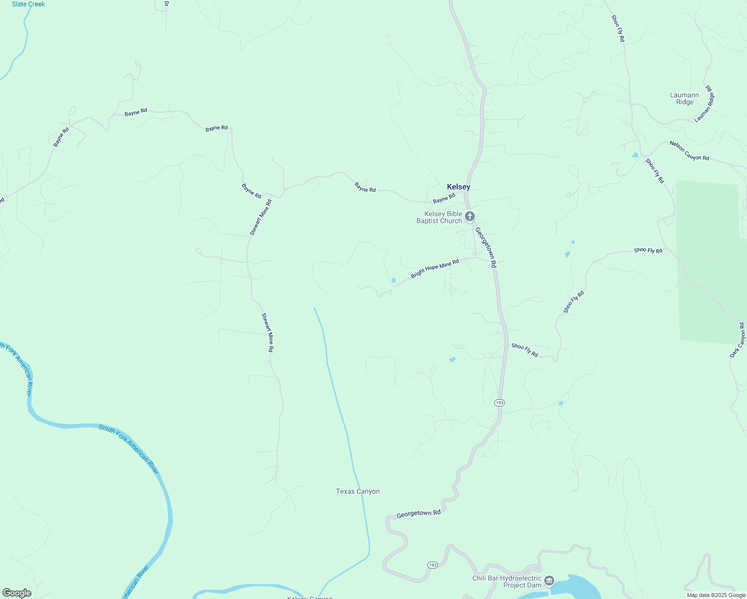 map of restaurants, bars, coffee shops, grocery stores, and more near 4001 Bright Hope Mine Road in Placerville