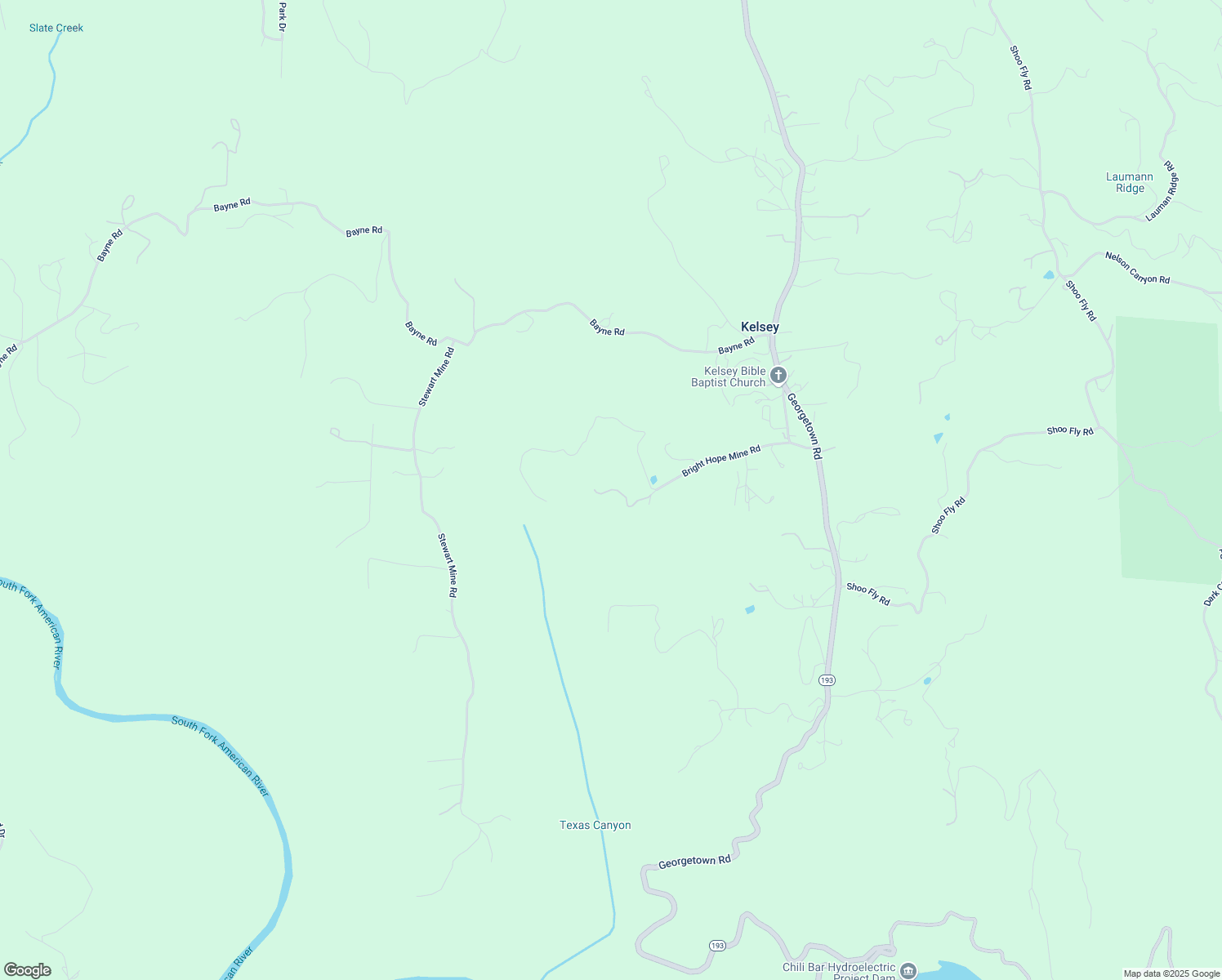 map of restaurants, bars, coffee shops, grocery stores, and more near 4001 Bright Hope Mine Road in Placerville