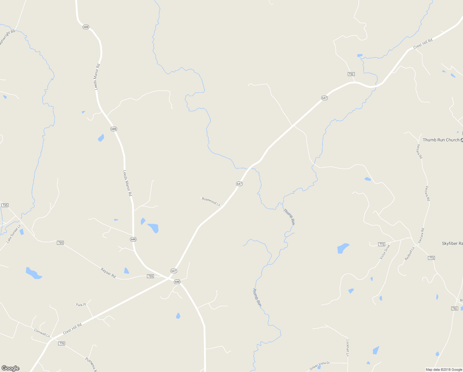 map of restaurants, bars, coffee shops, grocery stores, and more near 11346 Crest Hill Road in Marshall