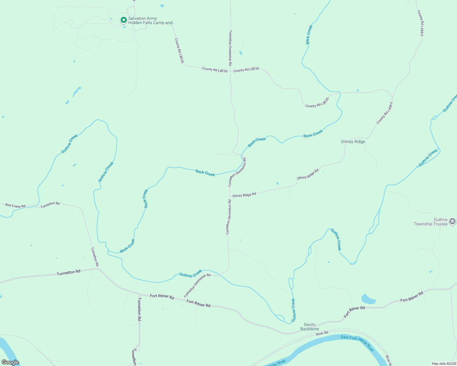 map of restaurants, bars, coffee shops, grocery stores, and more near 1101 Tunnelton Denniston Road in Bedford