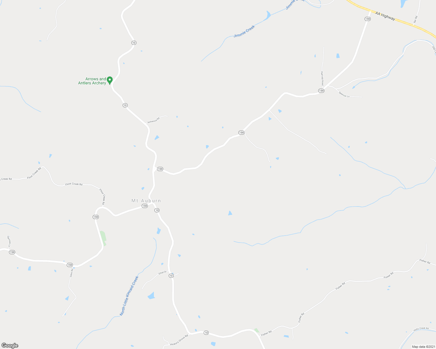 map of restaurants, bars, coffee shops, grocery stores, and more near 408 New Hope Spur in Foster