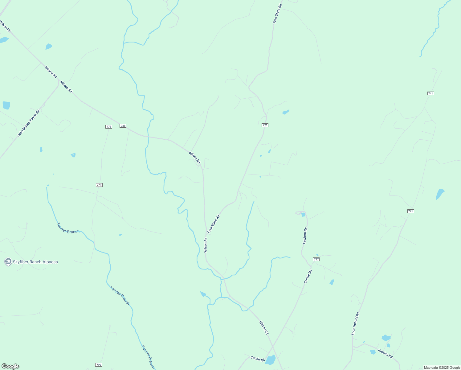 map of restaurants, bars, coffee shops, grocery stores, and more near 5964 Free State Road in Marshall