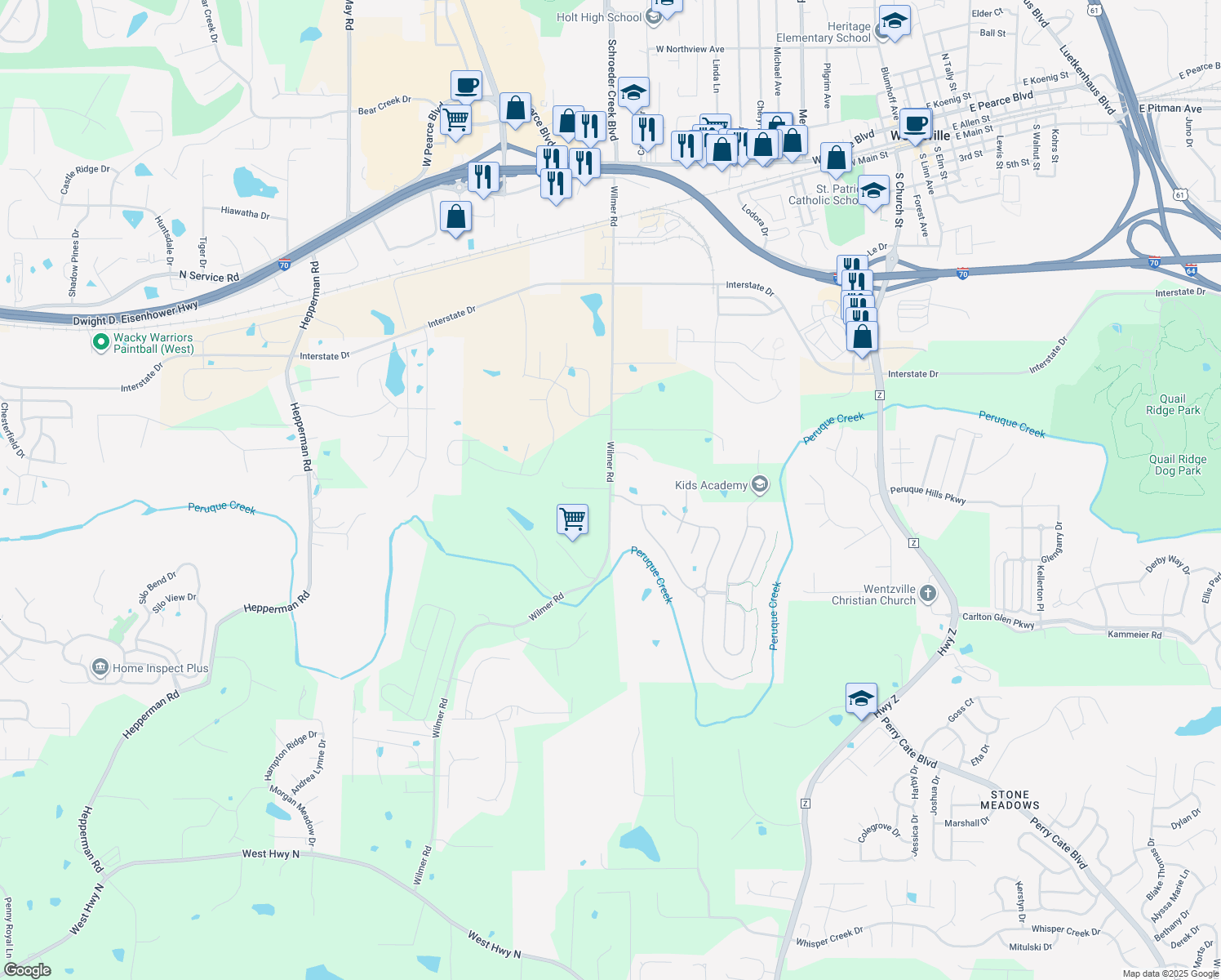 1378 Wilmer Road, Wentzville MO Walk Score