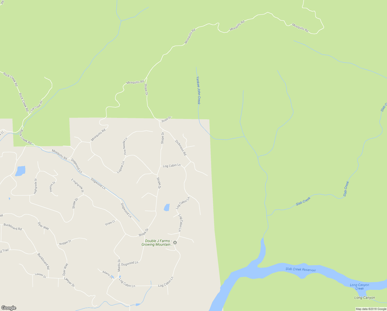 map of restaurants, bars, coffee shops, grocery stores, and more near 6324 Dickinson Road in Placerville