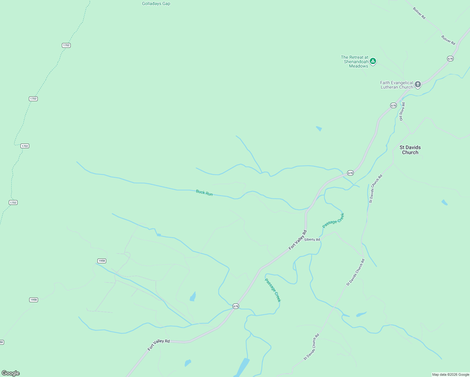 map of restaurants, bars, coffee shops, grocery stores, and more near 695 Buck Run Lane in Fort Valley