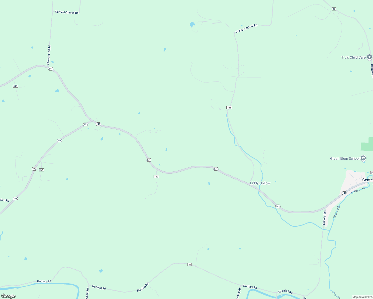 map of restaurants, bars, coffee shops, grocery stores, and more near 5266 Ohio 141 in Gallipolis