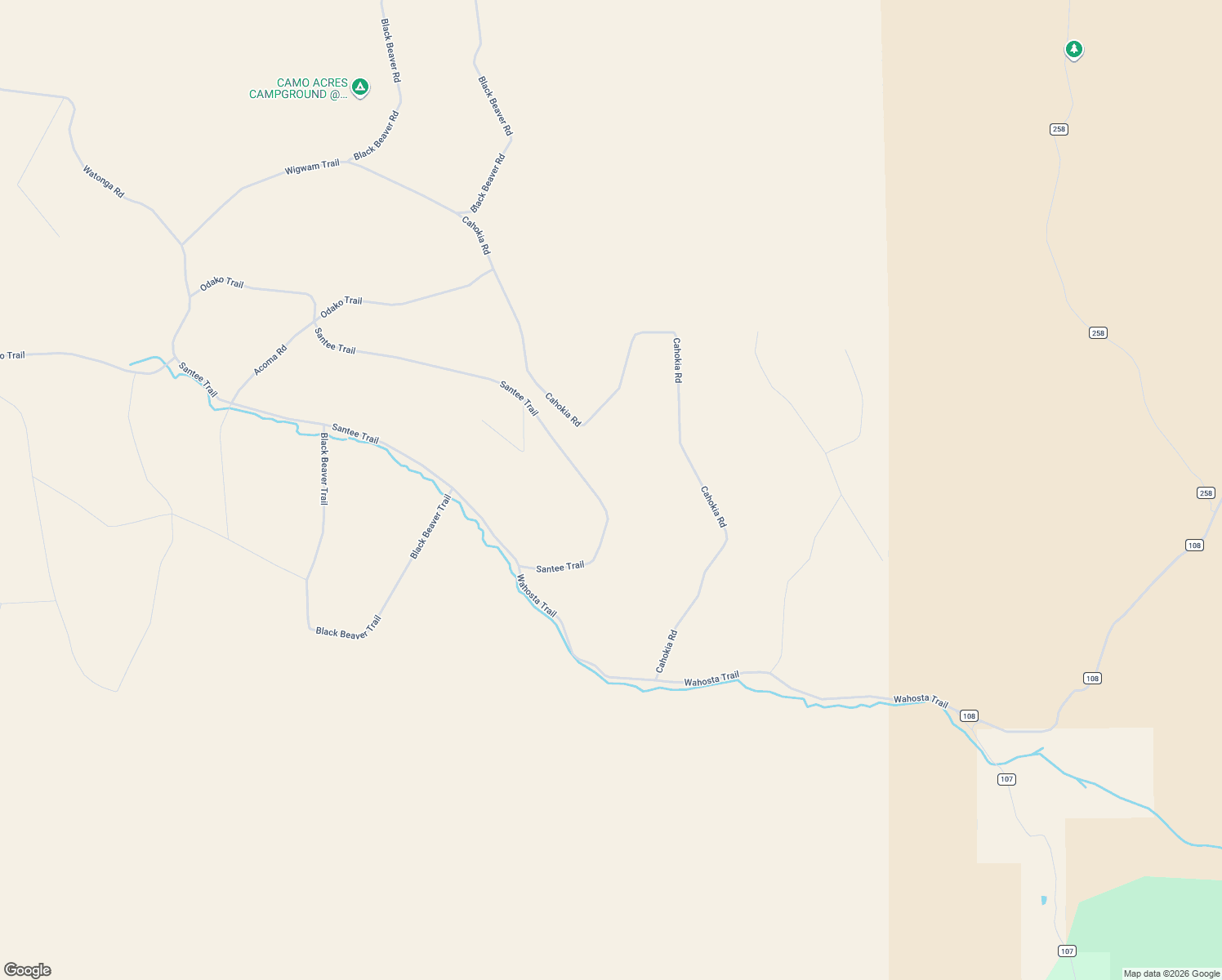 map of restaurants, bars, coffee shops, grocery stores, and more near 1804 Santee Trail in Hartsel