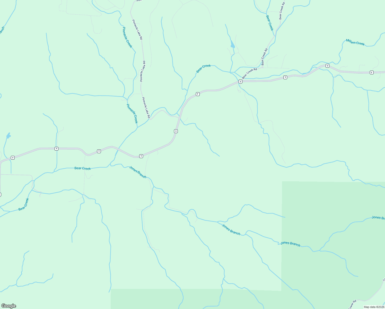 map of restaurants, bars, coffee shops, grocery stores, and more near State Route Y in Jonesburg