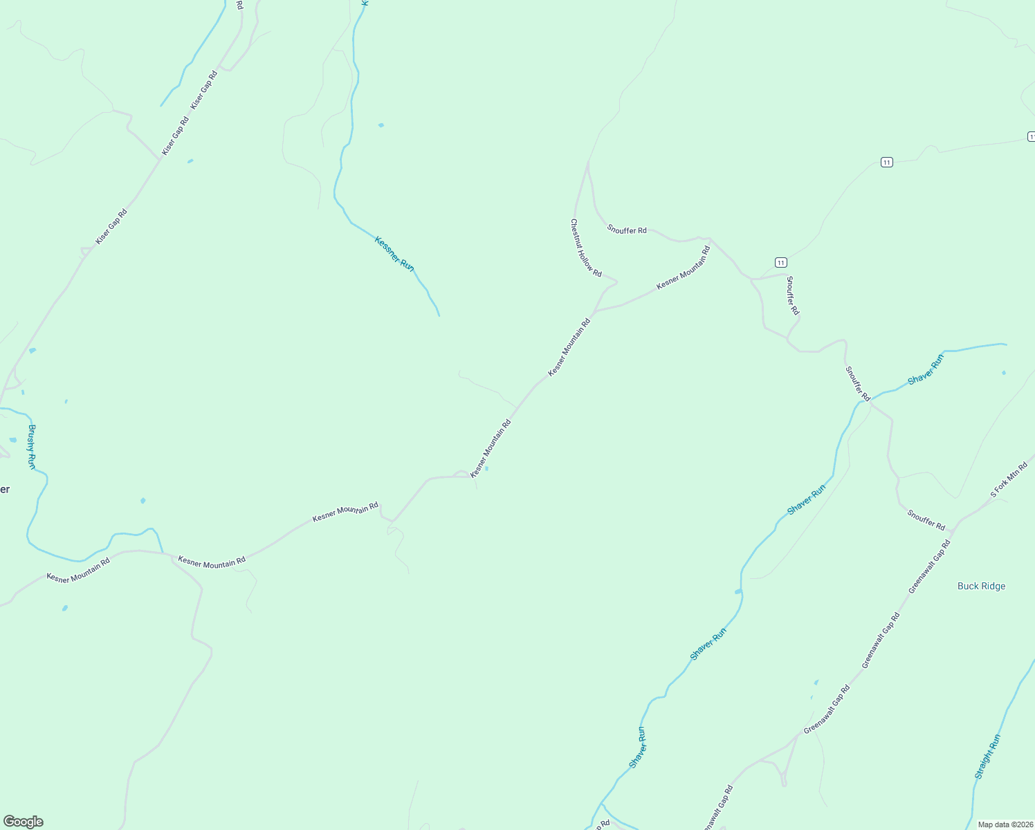 map of restaurants, bars, coffee shops, grocery stores, and more near 2634 Kesner Mountain Road in Upper Tract