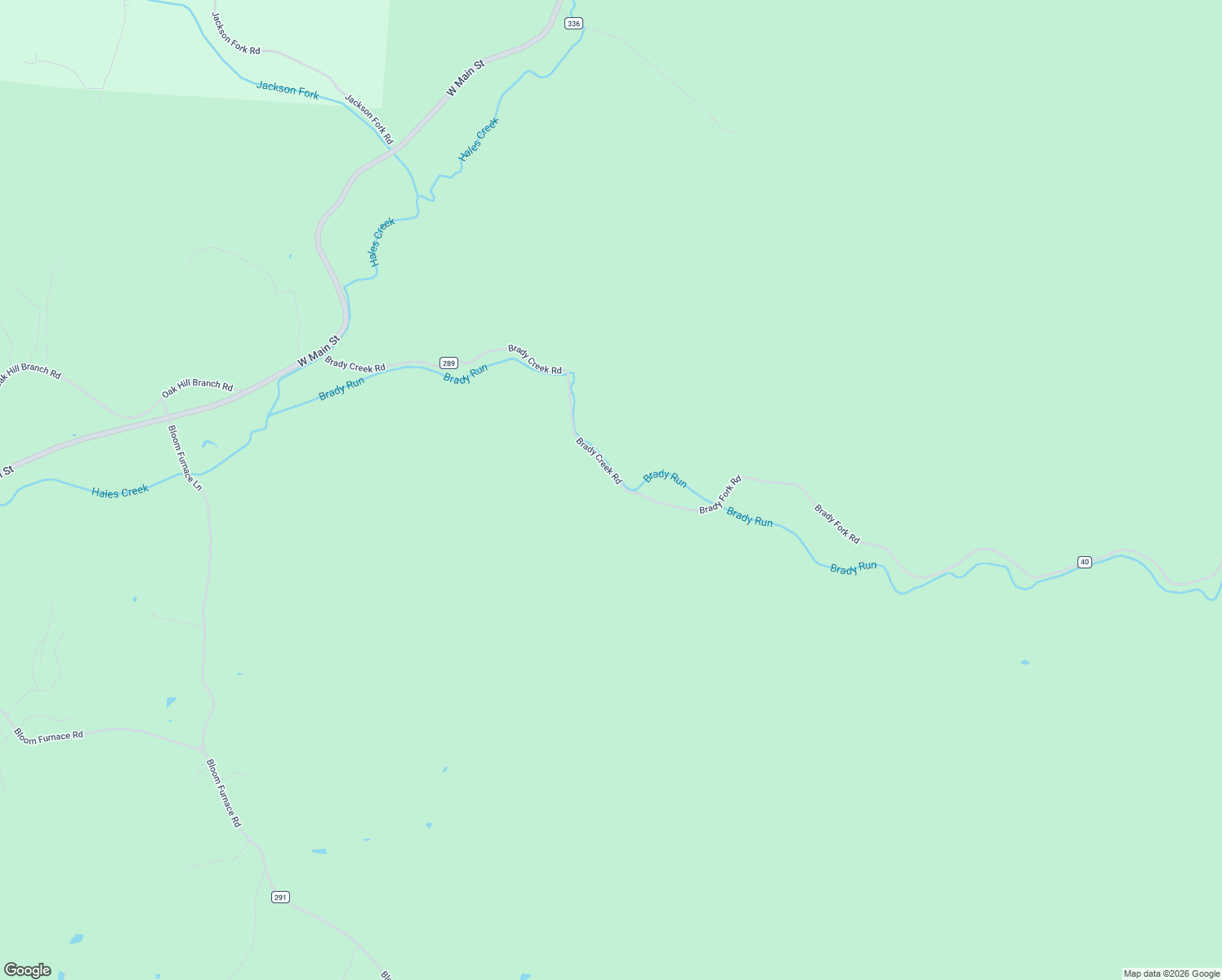 map of restaurants, bars, coffee shops, grocery stores, and more near 1122 Brady Creek Road in South Webster