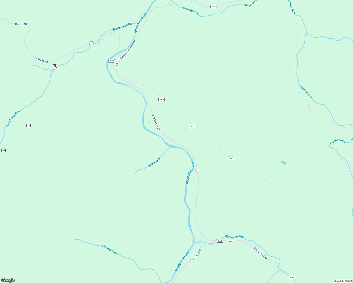 map of restaurants, bars, coffee shops, grocery stores, and more near 1233 Adolph Cassity in Mabie