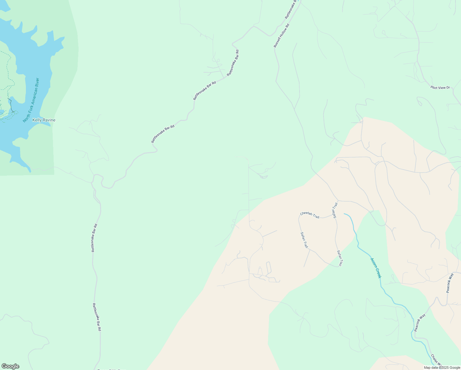 map of restaurants, bars, coffee shops, grocery stores, and more near in Pilot Hill