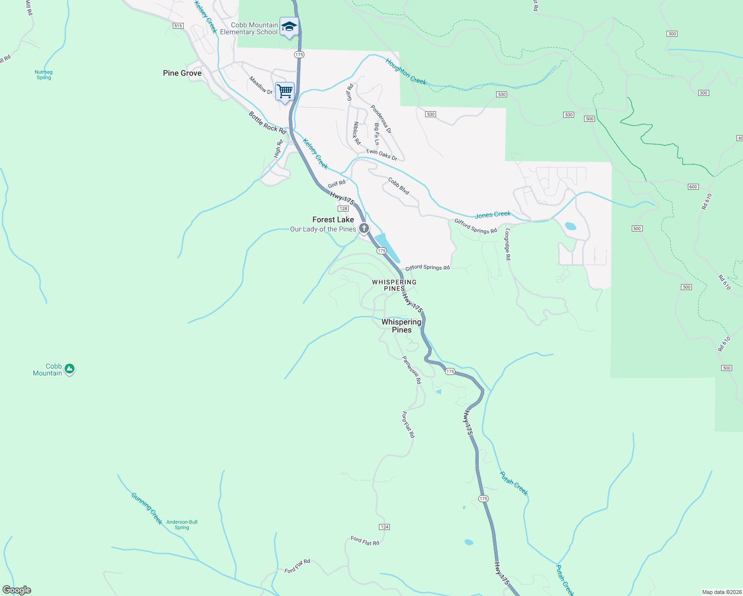 map of restaurants, bars, coffee shops, grocery stores, and more near 17097 Dogwood Way in Middletown