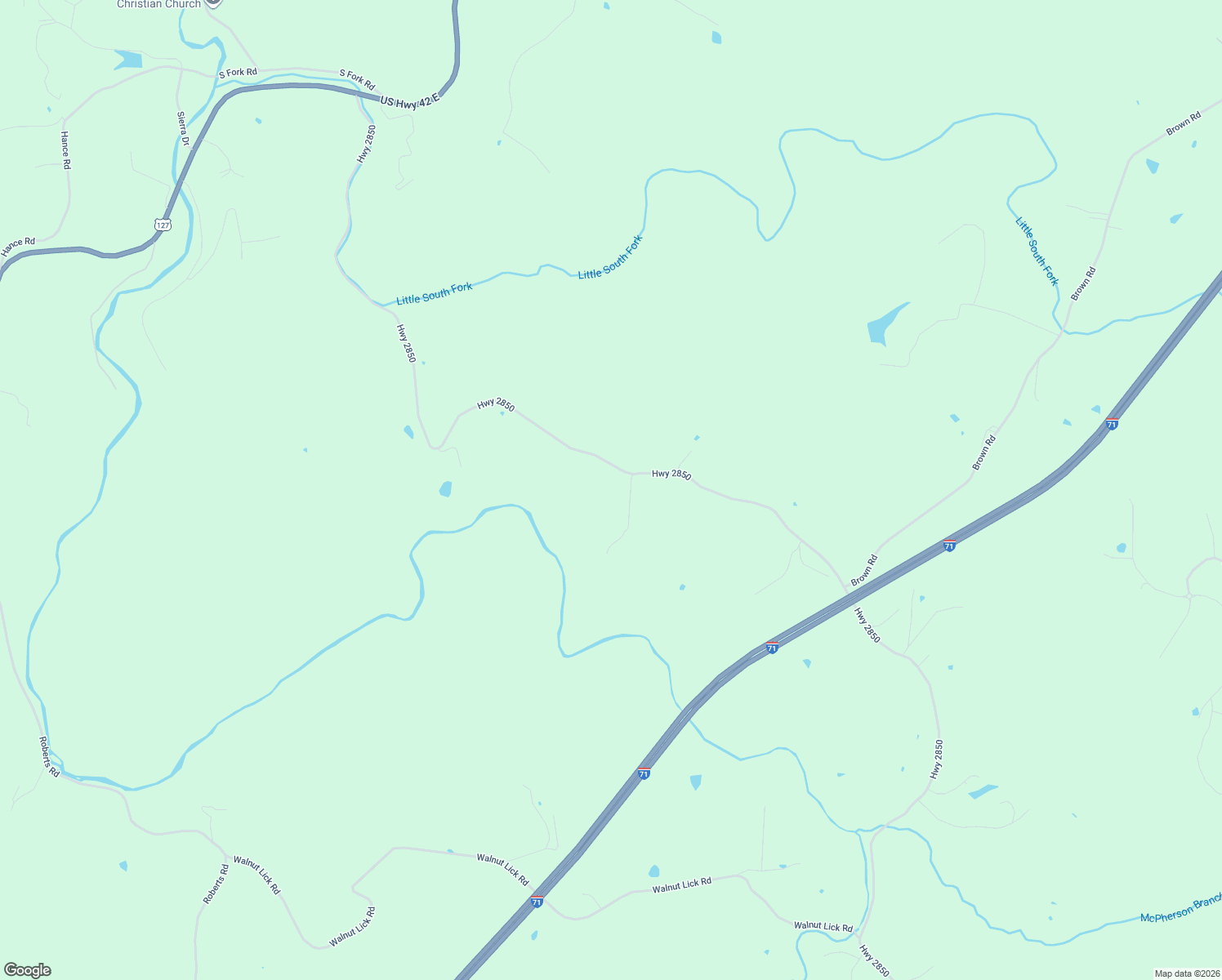 map of restaurants, bars, coffee shops, grocery stores, and more near 1700 Highway 2850 in Verona