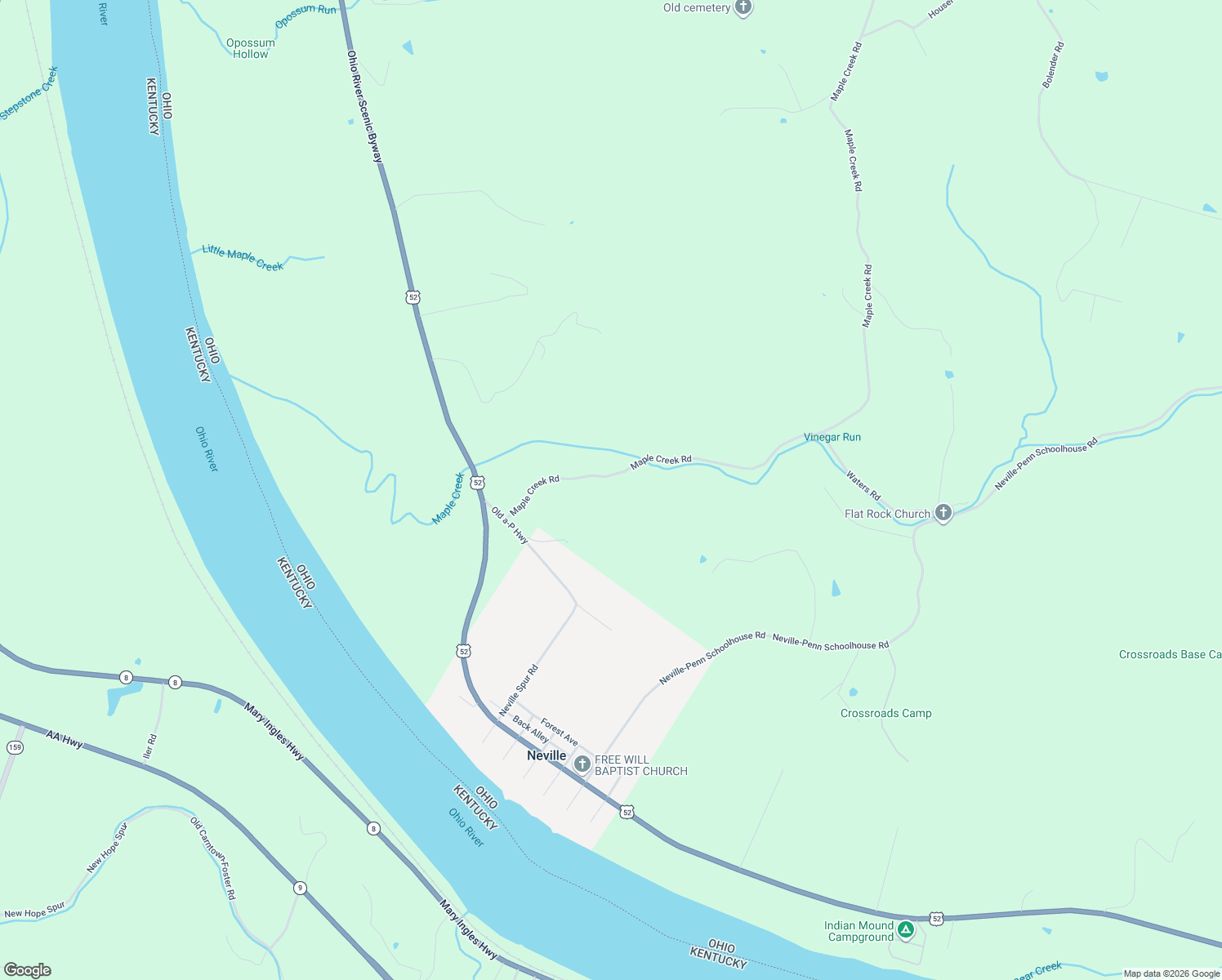 map of restaurants, bars, coffee shops, grocery stores, and more near 500 Maple Creek Road in Moscow