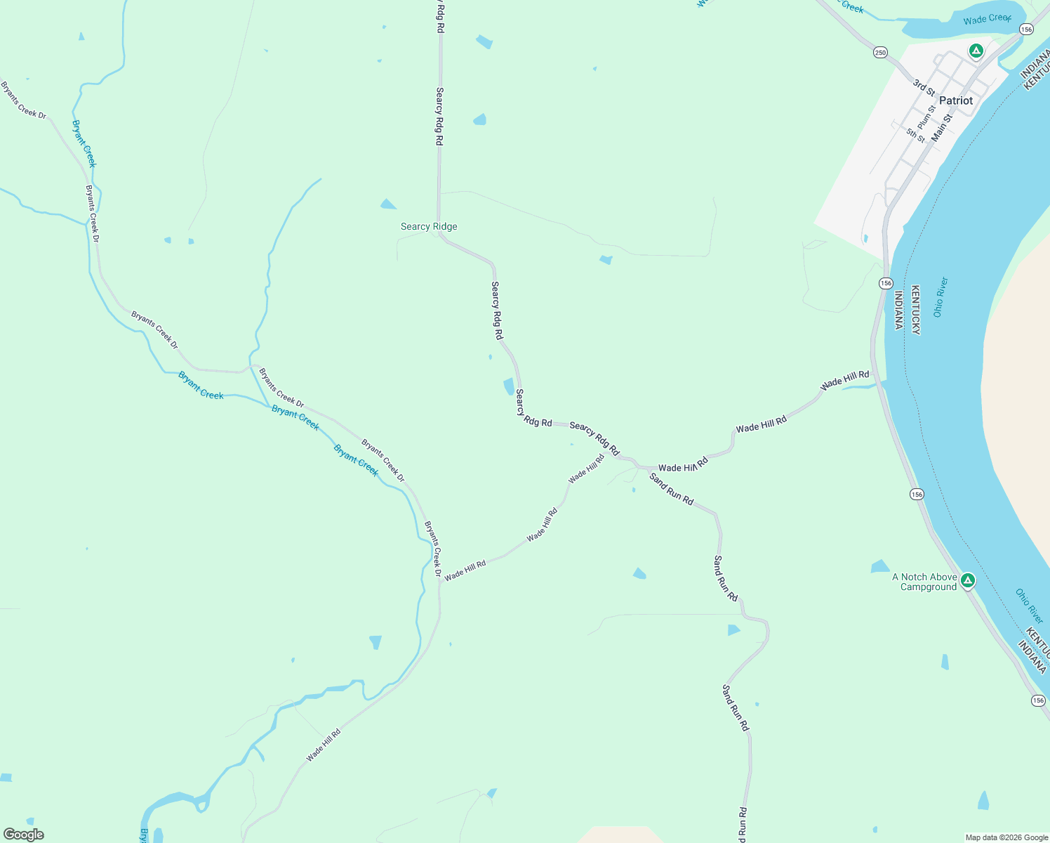 map of restaurants, bars, coffee shops, grocery stores, and more near 9769 Searcy Ridge in Patriot