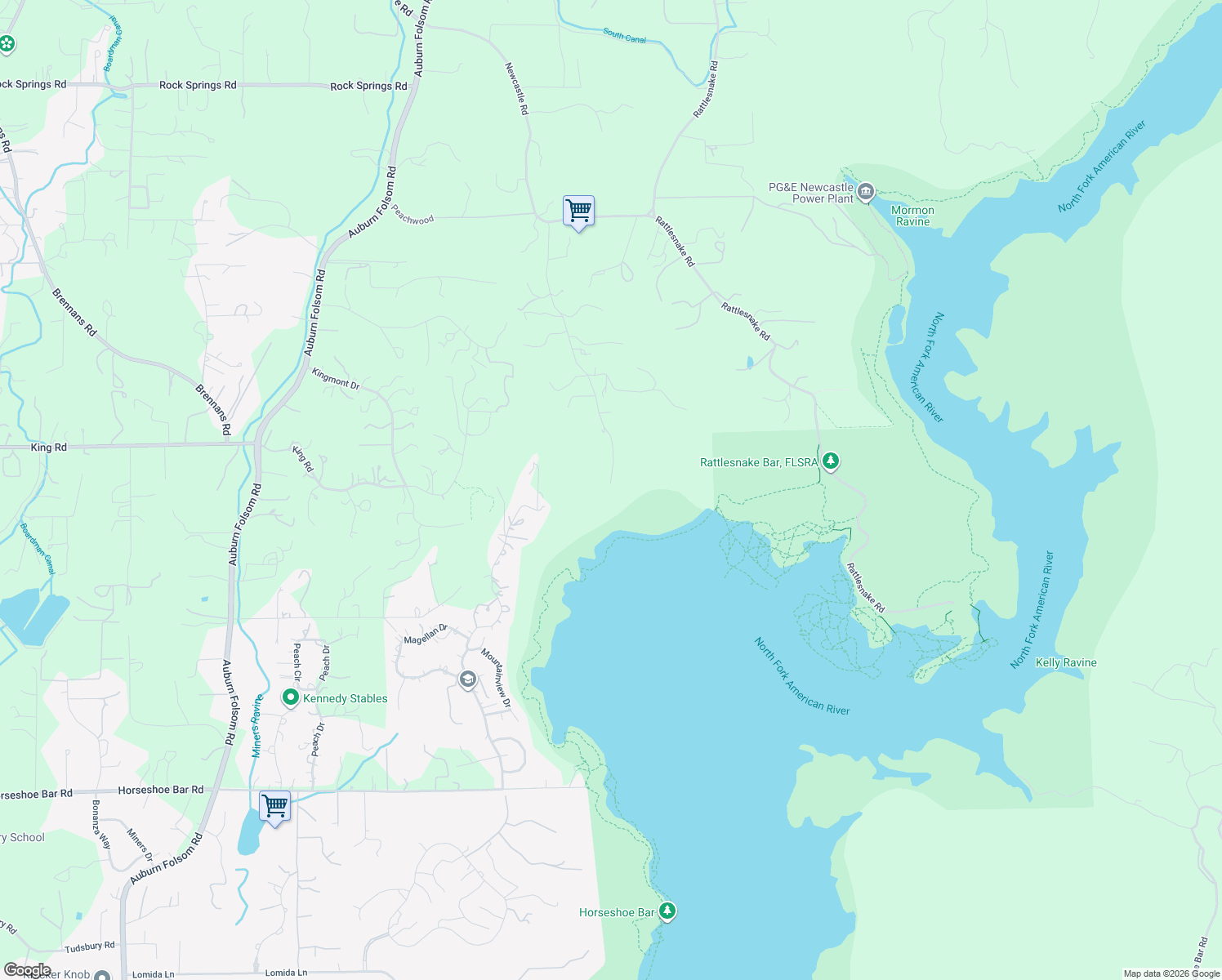 map of restaurants, bars, coffee shops, grocery stores, and more near 3599 Hector Road in Newcastle