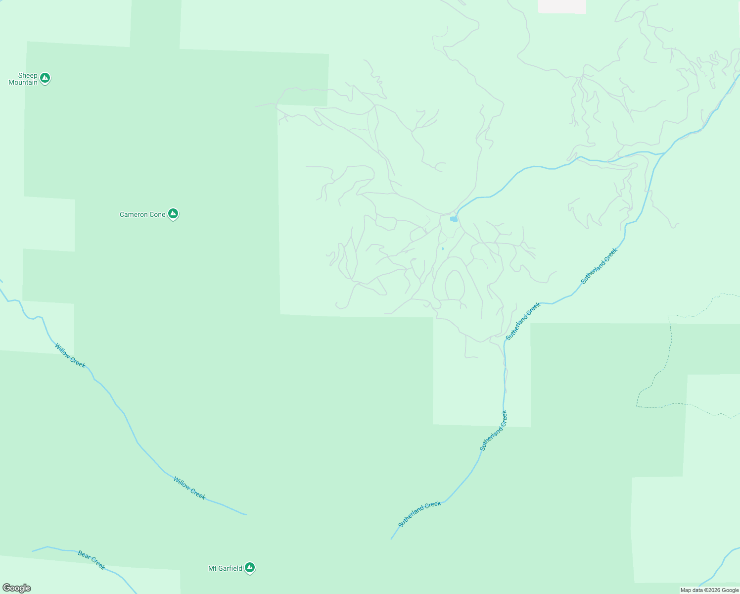 map of restaurants, bars, coffee shops, grocery stores, and more near 5965 Olympic Road in Manitou Springs