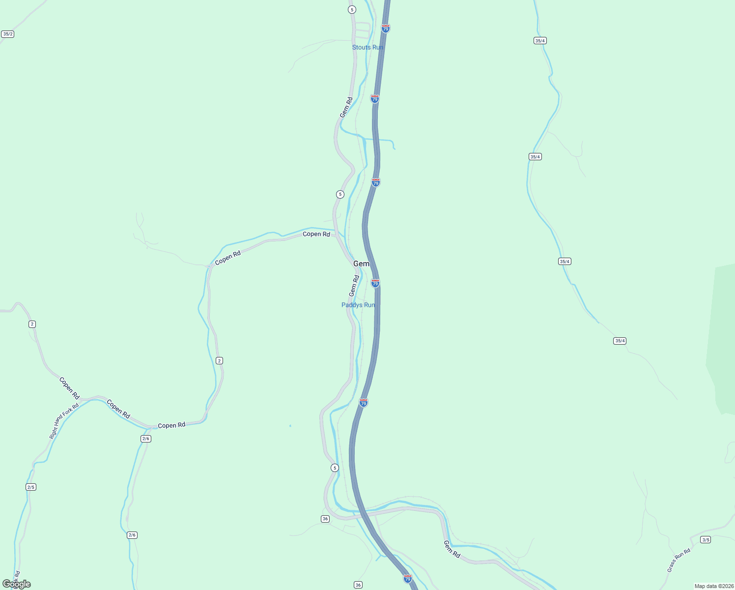 map of restaurants, bars, coffee shops, grocery stores, and more near Jennings Randolph Highway in Burnsville