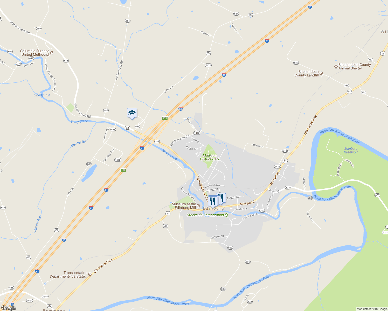 map of restaurants, bars, coffee shops, grocery stores, and more near 4061 Rose Bud Court in Edinburg