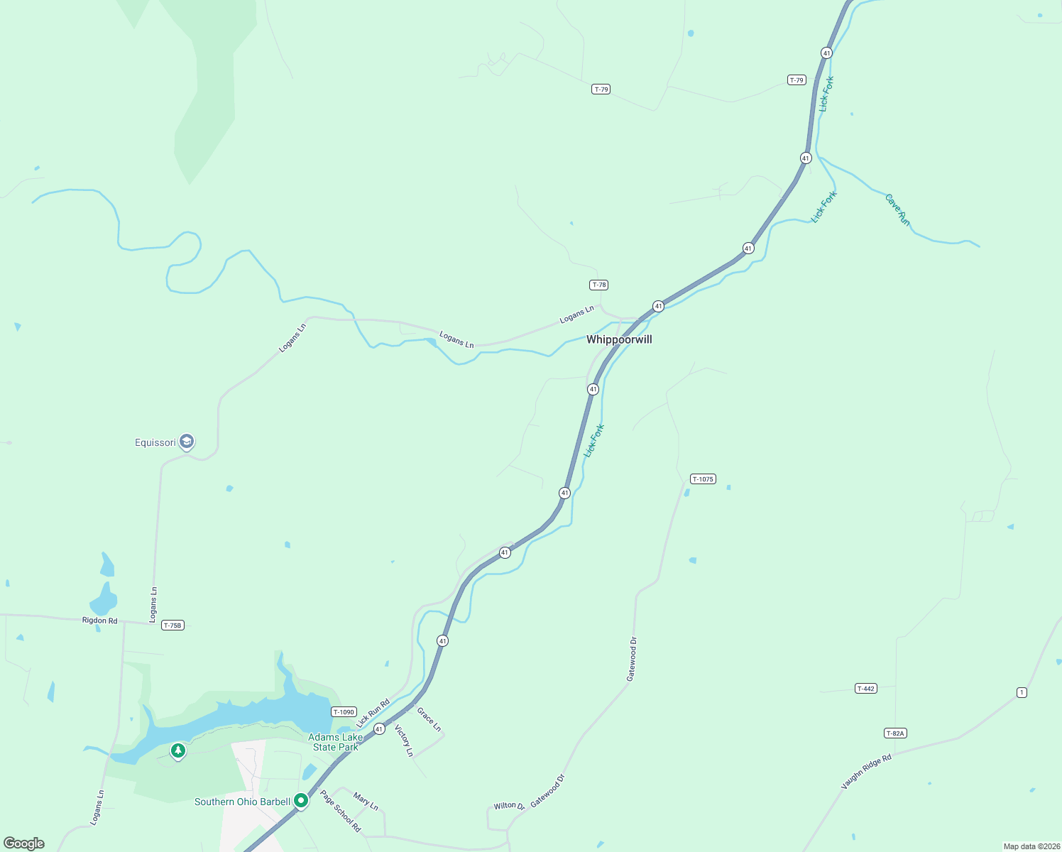 map of restaurants, bars, coffee shops, grocery stores, and more near 269 Larry Baynum Rd in West Union