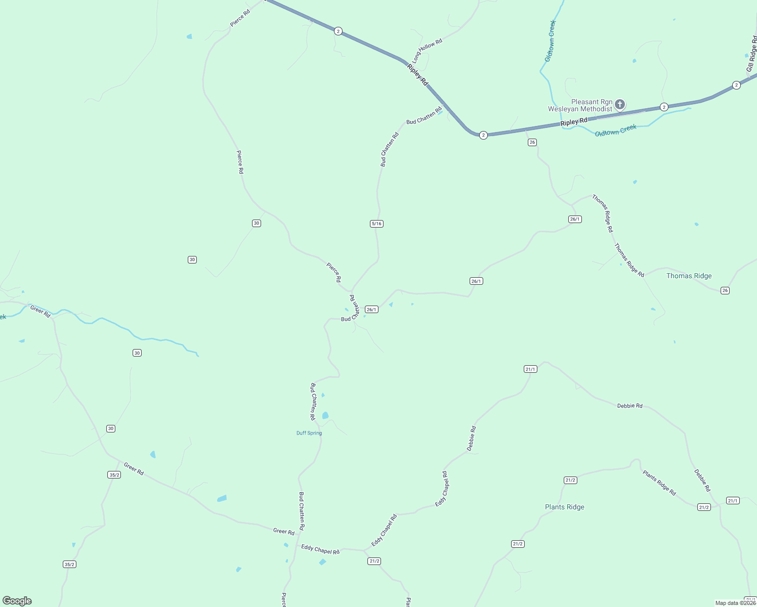 map of restaurants, bars, coffee shops, grocery stores, and more near 229 Eagle Ridge Road in Leon