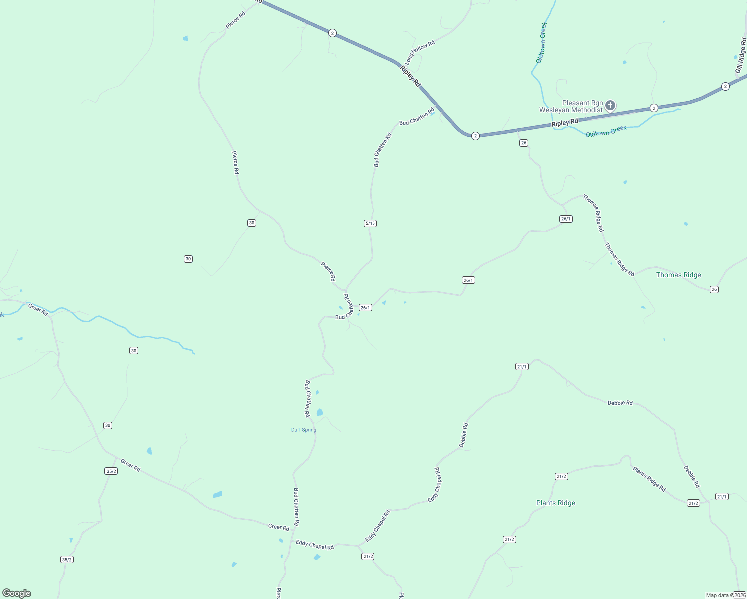 map of restaurants, bars, coffee shops, grocery stores, and more near 229 Eagle Ridge Road in Leon