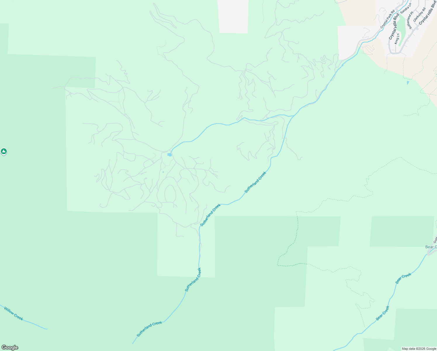 map of restaurants, bars, coffee shops, grocery stores, and more near 5308 Lost Cabin Road in Manitou Springs