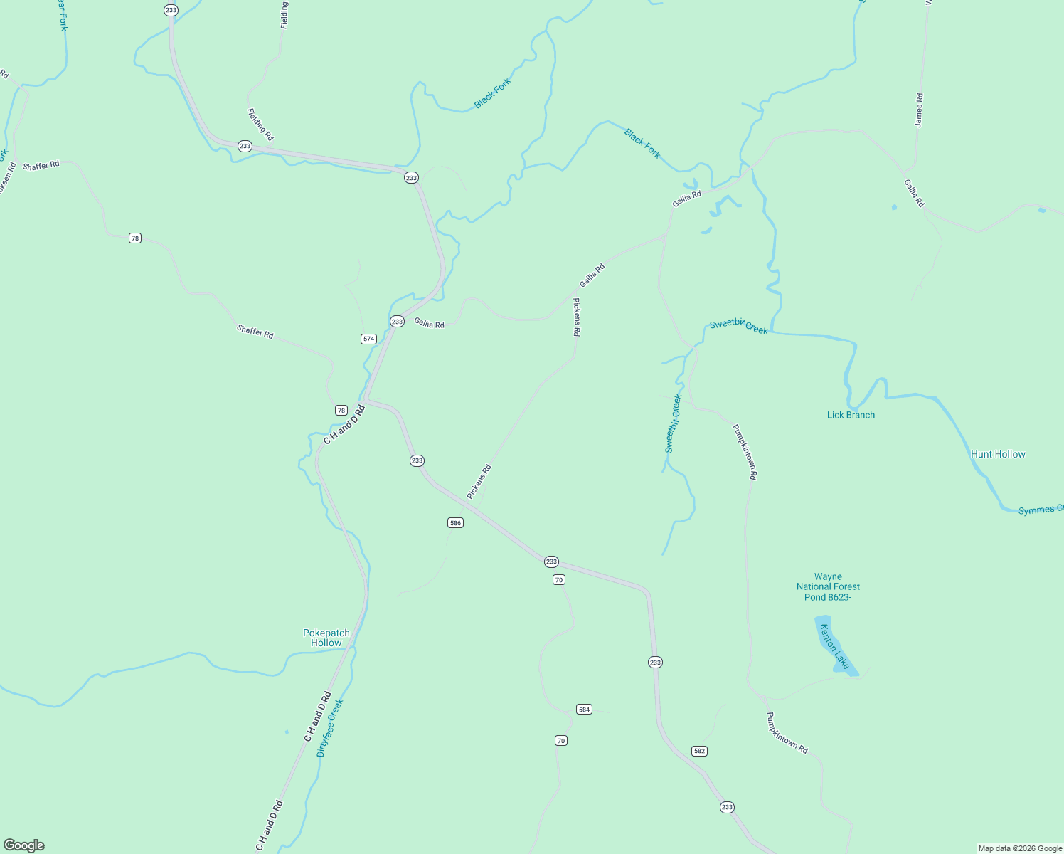 map of restaurants, bars, coffee shops, grocery stores, and more near 405 Pickens Road in Patriot