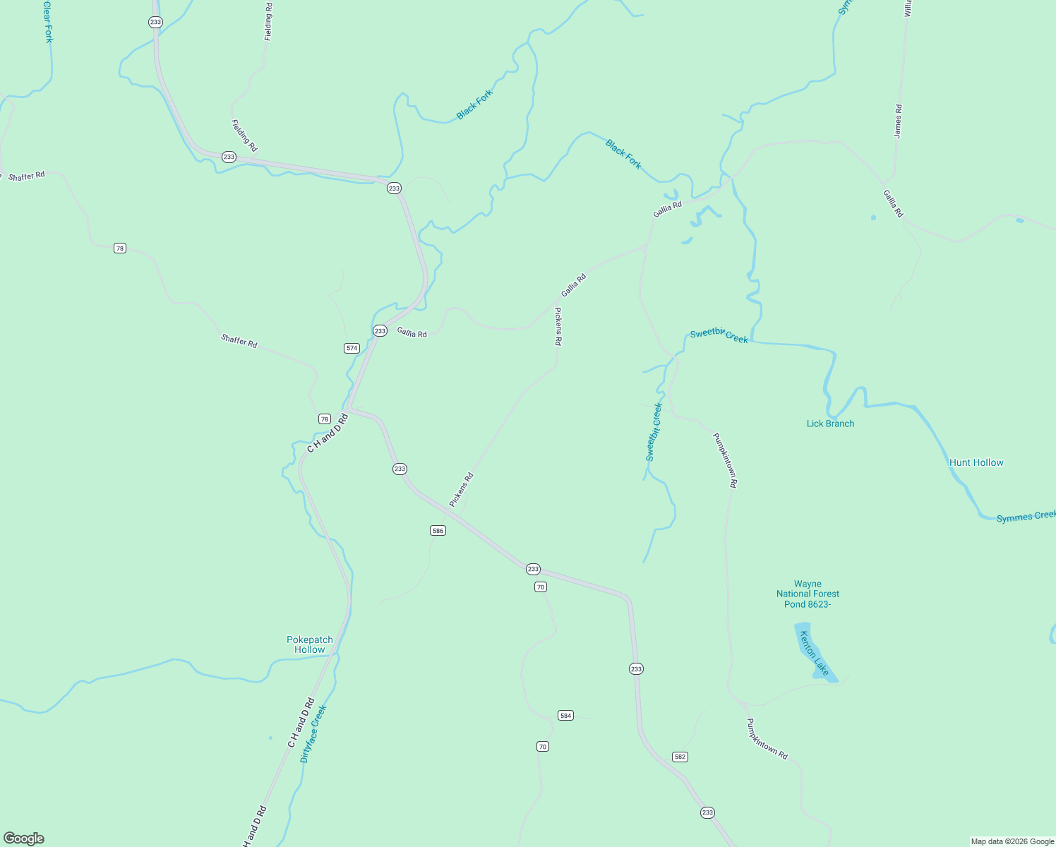 map of restaurants, bars, coffee shops, grocery stores, and more near 405 Pickens Road in Patriot