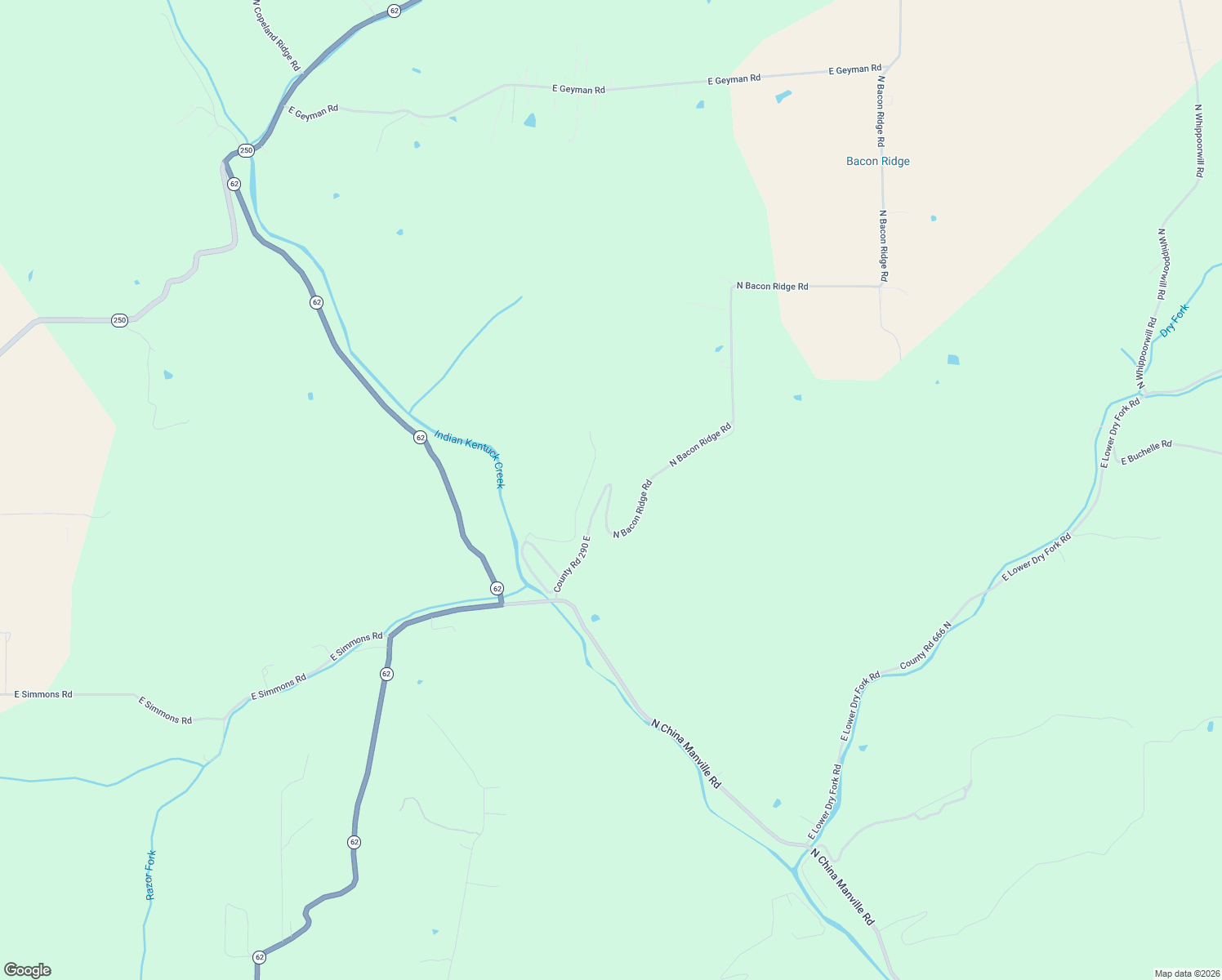 map of restaurants, bars, coffee shops, grocery stores, and more near 6301 North Bacon Ridge Road in Madison