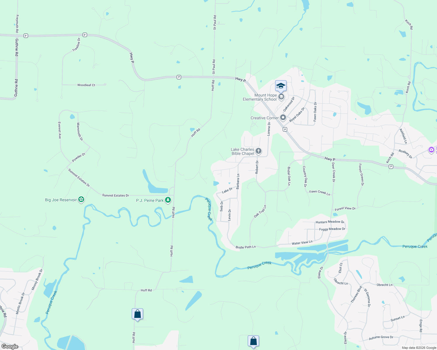 map of restaurants, bars, coffee shops, grocery stores, and more near 507 Charlotte Place in O'Fallon