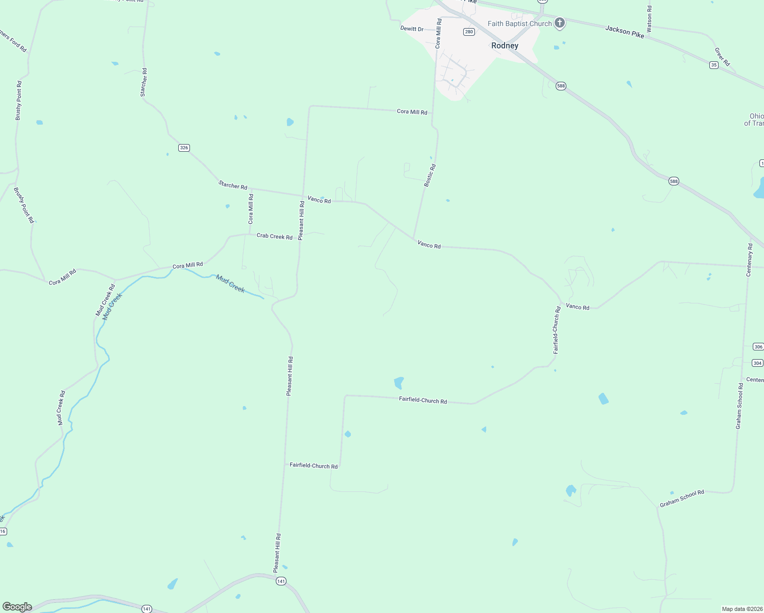 map of restaurants, bars, coffee shops, grocery stores, and more near 456 Oak Ridge Drive in Gallipolis